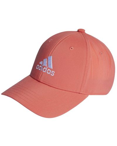 adidas Embroidered Logo Lightweight Baseball Cap - Pink