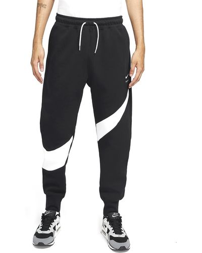 Nike Pantaloni da uomo in pile Graphic - Nero