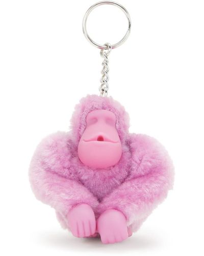 Kipling Female Monkeyclip M Medium Monkey Keyhanger - Pink