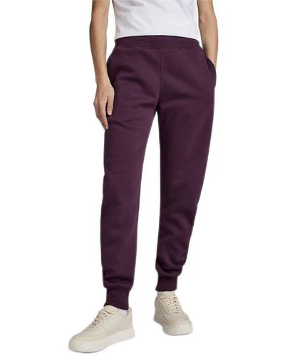 G-Star RAW Pantalones De Deporte Premium Core 2.0 Para Mujer - Morado