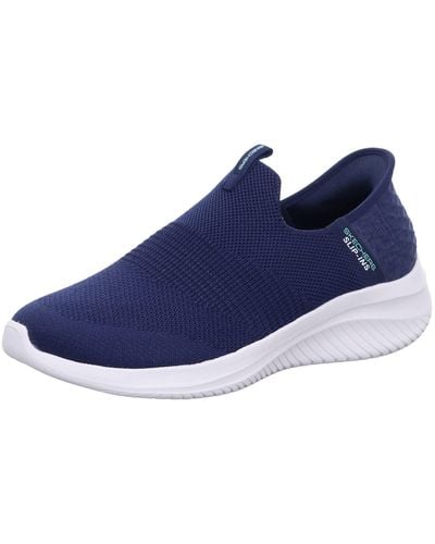Skechers Ultra Flex 3.0 Slip-on Shoes - Blue