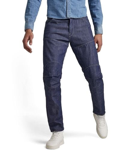 G-Star RAW 5620 3D Original Relaxed Tapered Jeans - Blu
