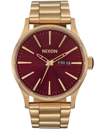 Nixon Analog Japanisches Quarzwerk Uhr mit Edelstahl Armband A356-5094-00 - Mehrfarbig