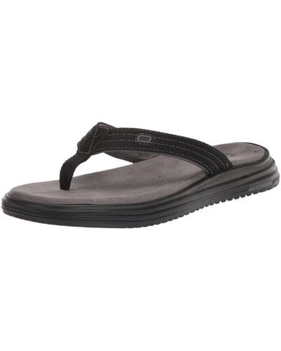 Skechers Usa Flip Flop-thong-sandal - Black