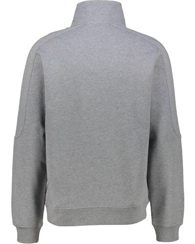 GANT Shield Half Zip Sweatshirt - Grey