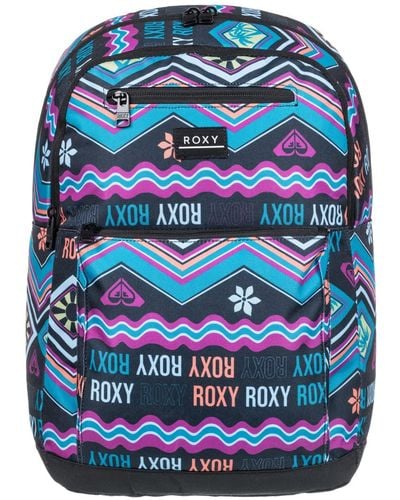 Roxy Here You are Printed Sac Messager - Bleu