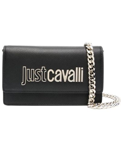 Just Cavalli Geldbörse mit Reißverschluss für - Schwarz