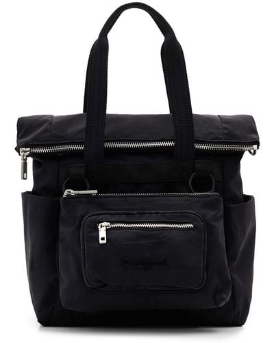 Desigual , BAG_BASIC MODULAR VOYAGER Donna, Nero