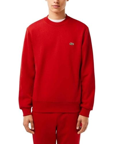 Lacoste Sweatshirt Rouge 6XL