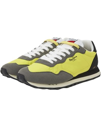 Pepe Jeans Chaussures Natch Male Retro Jaune