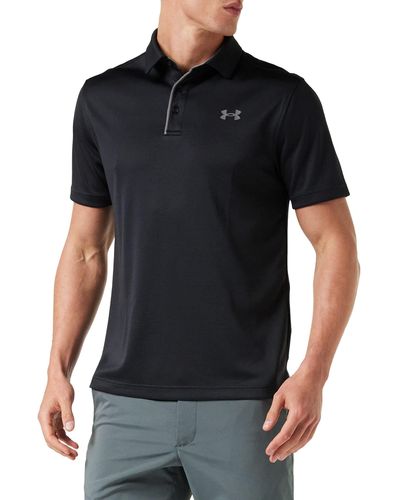 Under Armour S Tech Golf Polo - Black