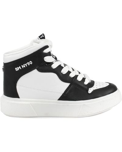 Steve Madden Sneaker Hoop Black/White - Schwarz