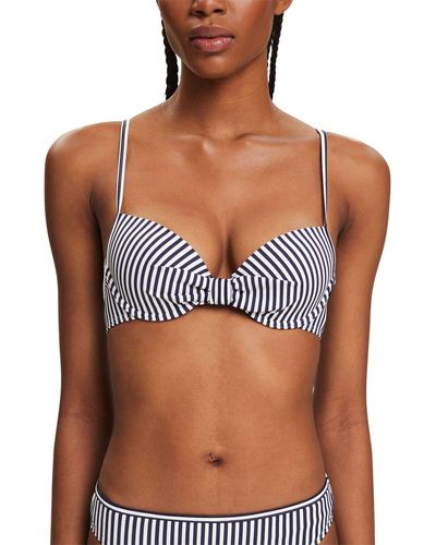 Esprit Silvance Beach Ssn Npad.bra Bikini - Brown