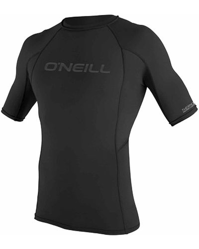O'neill Sportswear X Kurzarmshirt mit runden Top Schwarz - Easy Stretch Schnell Dry