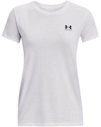 Under Armour S Sportstyle Short Sleeve T Shirt, - White