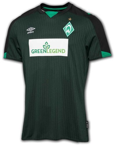 Umbro SV Werder Bremen Trikot 3rd 2021/2022 dunkelgrün/schwarz