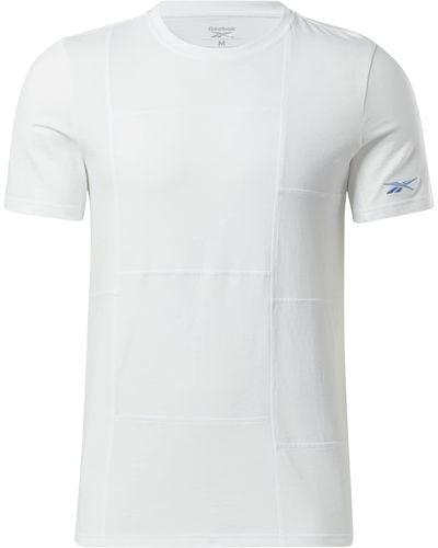 Reebok Minimal Waste Training Workout Meet You There T-shirt Regular - White