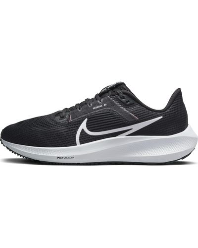 Nike Pegasus 40 Road Running Shoes (extra Wide) - Black