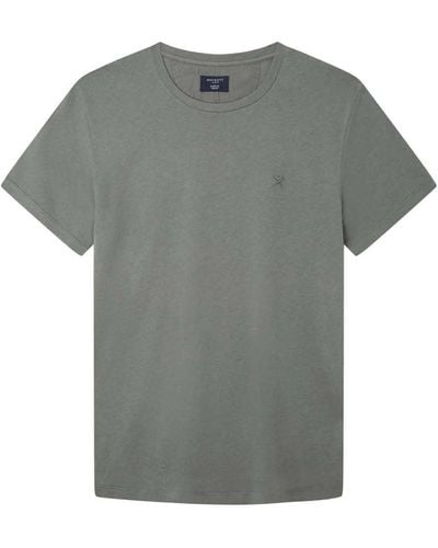 Hackett Hackett Gmt Dye Short Sleeve T-shirt 3xl - Grey