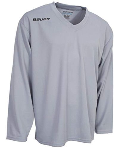 Nike Bauer Ice Hockey S17 Flex Practice Training Jersey Shirt Senior - Blue