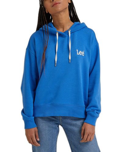 Lee Jeans Essential Hoodie - Blu