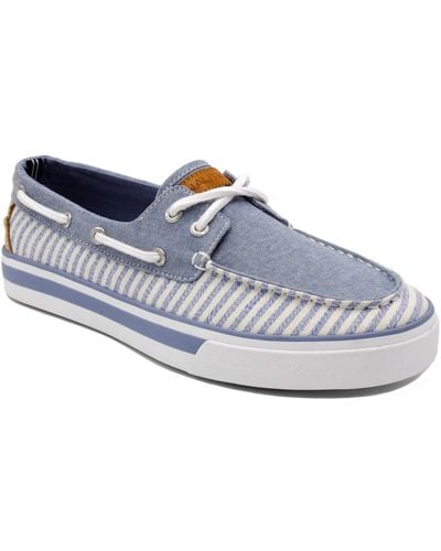 Nautica Galley Lace-Up Boat Shoe,Two-Eyelet Casual Loafer - Blau