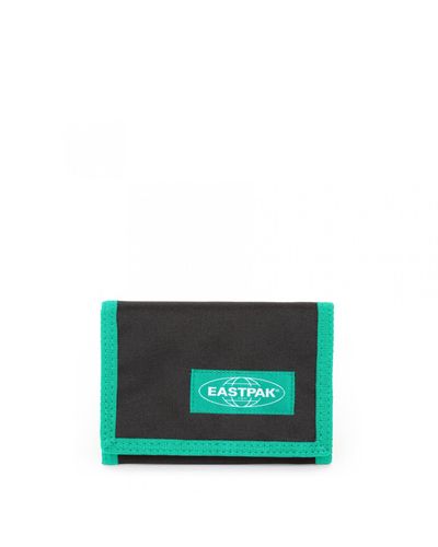 Eastpak CREW SINGLE - Portefeuille, Kontrast Stripe Black (Noir) - Vert