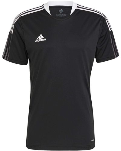 adidas Tiro 21 Training Voetbalshirt - Zwart
