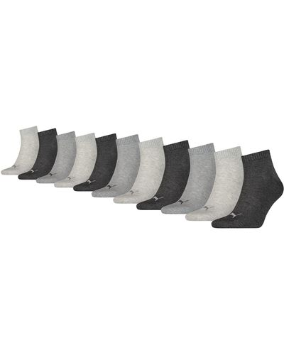 PUMA Quarter Socken 11 Paar - Grau