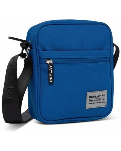 Replay Fm3633 Shoulder Bag - Blue
