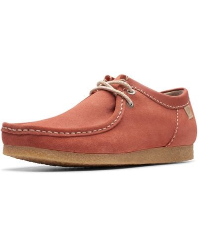 Clarks Shacre Ii Run Moccasin - Red
