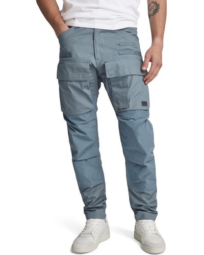 G-Star RAW 3d Regular Tapered Cargo Trousers - Blue