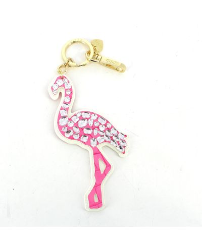 Guess Flamingo Sleutelhanger - Roze
