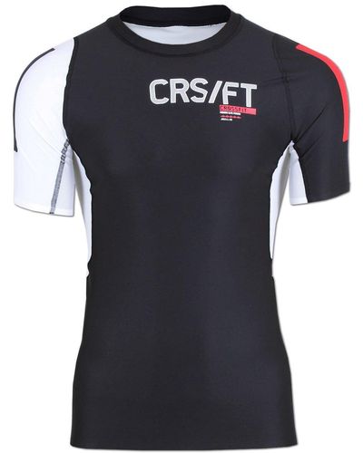Reebok CrossFit PWR5 Compression Trainingsshirt - Schwarz