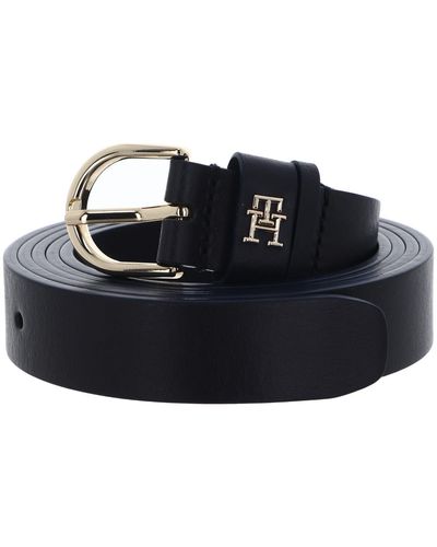 Tommy Hilfiger Essential Effortless 2.5 Cinturones - Negro