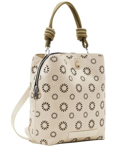 Desigual Accessories Pu Backpack Mini - White