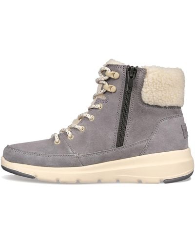 Skechers Glacial Ultra Woodlands Sneaker - Mettallic