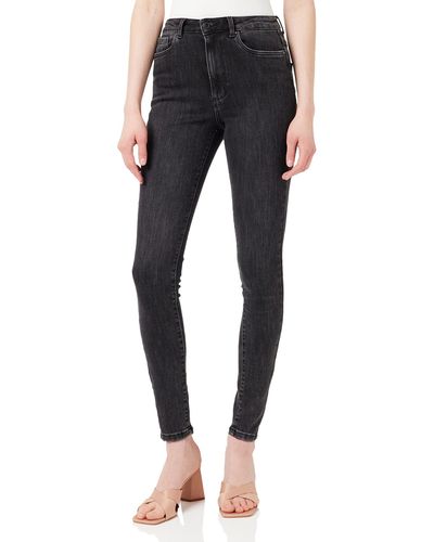 Vero Moda Loa High Waist Skinny Jeans - Black
