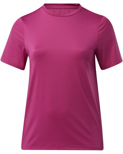Reebok Workout Ready Speedwick Tee T-shirt - Purple