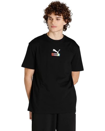 PUMA Brand Love Multiple T-Shirt schwarz