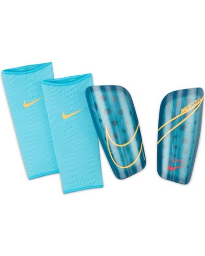 Nike – Mercurial Lite Scheenbeschermers Voor - Blauw