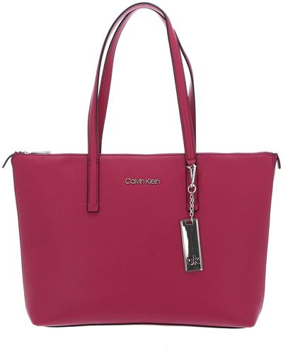 Calvin Klein Shopper M Cerise - Rouge