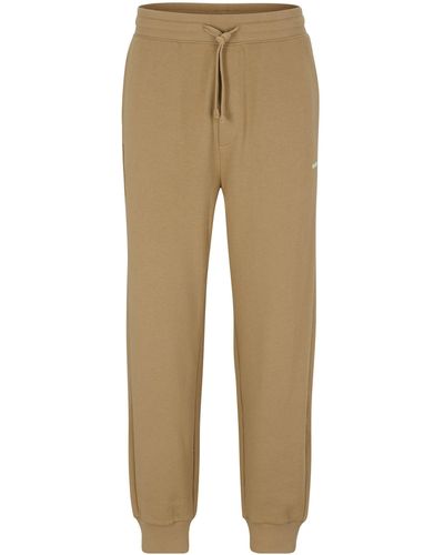 HUGO Dayote232 Jersey_Trousers - Natur
