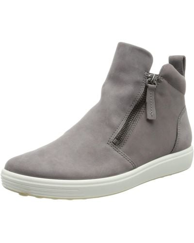 Ecco Soft 7 Ankle Boot - Grey