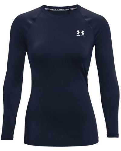 Under Armour Heatgear Compression Long-sleeve T-shirt - Blue