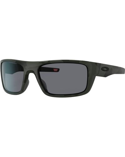 Oakley Drop Point Sunglasses Polished Black With Prizm Black Lens + Sticker
