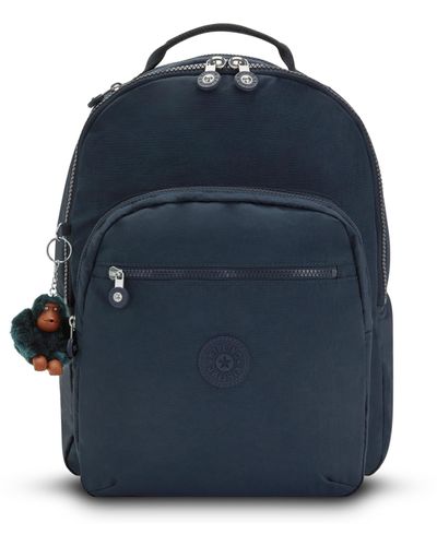 Kipling Seoul Laptop Backpack - Blue