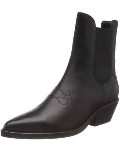 Superdry Western Boot - Negro