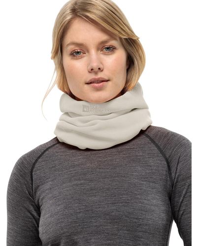 Jack Wolfskin Real Stuff Loop Cold Weather Scarf - Grey