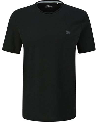 S.oliver 2146584 T-Shirt - Schwarz